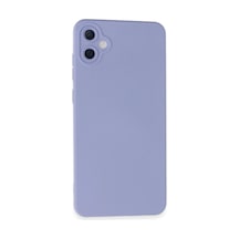 Newface - 524 - Samsung Galaxy Uyumlu A05 Kılıf Nano İçi Kadife Silikon - Csmo-tex - - Lila LİLA