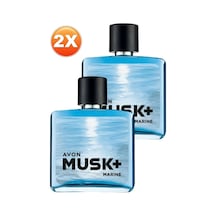 Musk Marine Erkek Parfüm Edt 75 Ml. İkili Set Diğer