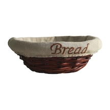 Hasır Bezli Yuvarlak Ekmek Sepeti 22 7 Diğer