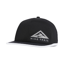 Nike Dri Fit Pro Trail Running Mens Cap Reflektörlü Unisex Şapka Siyah