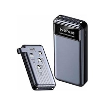 Powerbank 20.000 Mah Hızlı Şarj Özellikli Taşınabilir Usb Girişli Renkli 90057444