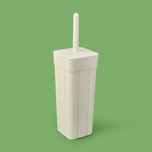 Tuvalet Fırçası - Bej - 36 Cm Çok Renkli