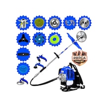 Cros Lombard Italy Cl-11-xl Sırt Tipi Benzinli Tırpan Ve Halı Yıkama 11 Parça Full Set