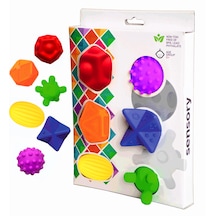 Hugamama Sensory Duyusal Bebek Topları: 6'lı Set