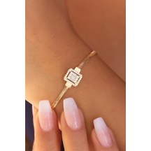 Altın Baget Bileklikler BL711762 Sarı Altın