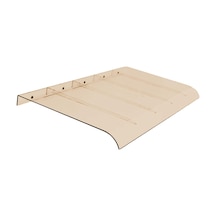 Suntek Pencere Tente Kapı Gölgelik Balkon Dış Mekan Garaj Kahverengi