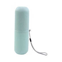 Novahub Mavi Taşınabilir Çok Kullanımlı Banyo Odası Diş Fırçalama Yıkama Diş Seti Gargara Fincan D Kutusu Kutusu Diş Diş Fırçalık 56663000 Mavi Mavi