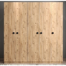 Magnum 5 Kapaklı Dolap Gardırop Çam