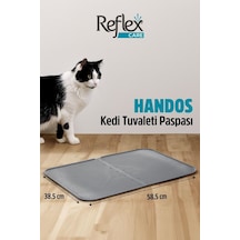 Reflex Care Handos Kedi Tuvaleti Paspası Gri 38,5 X 58,5 Cm