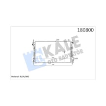 Kale 0222301ab Motor Su Radyatörü Connect 1.8tdcı 03 06 Ya Da 09 13 Klimalı 8t168005ba-1365996