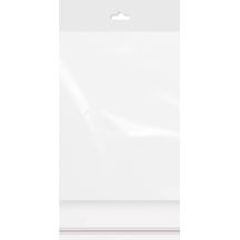 Askılı Meksika Şapka Bantlı Şeffaf Opp Torba 15X21+9 Cm - 500 A