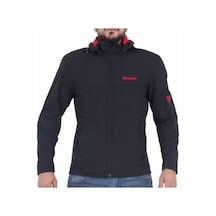 Venom Jaws Soft Shell Erkek Siyah Motosiklet Montu Tam Koruma