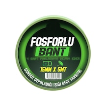 Geseus Kendinden Yapışkanlı Fosforlu Bant Gündüz Depoladığı Işığı Gece Yansıtır15mmX5MT