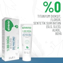 %100 Doğal Diş Macunu Beyazlatıcı Nane Ferahlığı Florürsüz 65 Gr