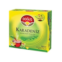 Doğuş Karadeniz Bardak Poşet Çay 100 Lü Bergamut Aromalı
