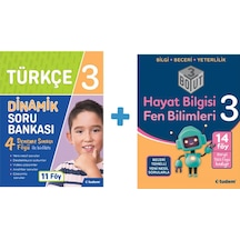 3.Sınıf Türkçe Dinamik Sb + Hayat Bilg.+ Fen Bilimleri 3 Boyut