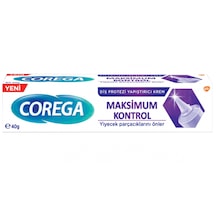 Corega Maximum Kontrol Diş Protezi Yapıştırıcı Krem 40 G