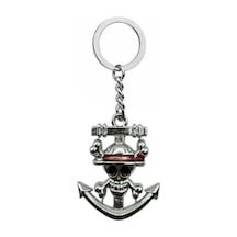 One Piece Korsan Figürlü Metal Anahtarlık Unisex Anime Aksesuar