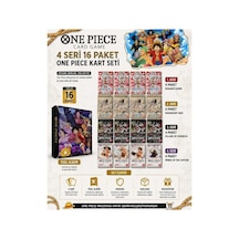 Cantex Tech One Piece Oyun Kartı Özel 4 Seri Bir Arada 4 Paket + Saklama Albümü