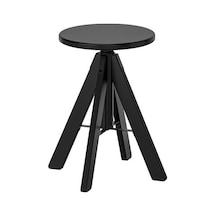 Ikea Rudstorp Tabure, Siyah, 44-55 Cm