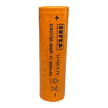 Icr21700-5000f-3c Lityum Ion 3.7v 5000mah 3c Deşarj Akımı Düz Kafa Pil