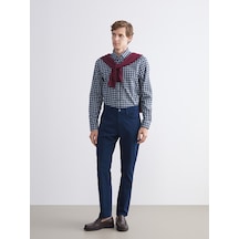 Lcw Eco Mavi Standart Kalıp Erkek Chino Pantolon