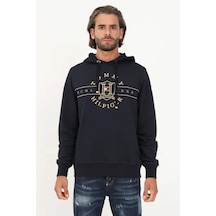 Tommy Hilfiger Sweatshirt Erkek Modeli Lacivert
