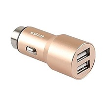 Çift Usb Araç Şarj Cihazı, 5v 3.1a Gold Renk