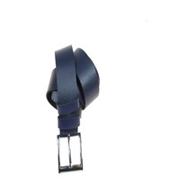 Hakiki Deri Erkek Kot Kemeri 4,5 Cm Lacivert