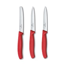 Vct-kırmızı Büyük 3'lu Bıçak Set