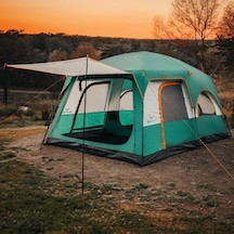 İlkmevsim Keops 8 Kişilik Kamp Çadırı - 420 x 300 x 220 CM Beyaz