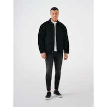 Oversize Fit Erkek Ceket Lacivert