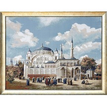 Dini Seri-12 Dokuma Goblen Kumaş-Nusretiye Camii