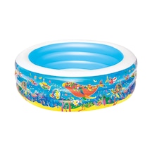 Havuz Şişme Jumbo Desenli Yuvarlak 196cm X 53cm Bestway 51122