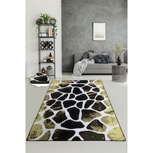 Roche Gold 120X180 Cm Yıkanabilir Kaymaz Taban Halı