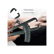 Fitness Için Vücut Plastik Skinfold, Yağ Ölçer,yağ Kaliper, Caliper 17 Cm Beyaz, Whıte Sıyah