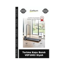 Delux Serisi Torima Koşu Bandı Vep1002 Siyah Aktif Yaşam Yürüyüş Ev Sporu Aleti