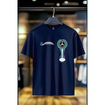 Book Orbook F1 Cup %100 Pamuk Sırt Baskılı Heavy Cotton Premıum Kalite T-shırt Y345 Lacivert