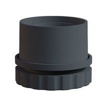 Cateksss 60 Mm İç Ayarlı Profil Pabucu 1.5 Mm Gri - 36 Lı Paket