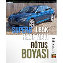 Skoda Superb Resif Mavi Lb5k - Profesyonel Çizik Ve Taş İzi  Rötuş Boyası 20ml.