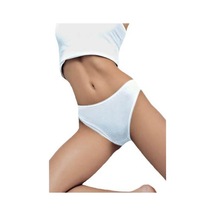 6 Adet Çift Kaplan Bayan Bikini Külot Slip 515 Beyaz