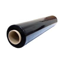 50 Cm Siyah Renkli Palet Streç Film - 50 Cm X 20 Mikron 1 Kg - 1 Adet - Kalite Garantili 30 X 30 X 4