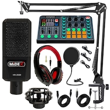 Talent Paket-2 Mx-2020 Mikrofon Vs13 Ses Kartı Stüdyo Kayıt