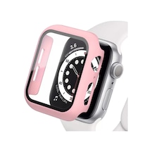 Newface Apple Watch 42mm Camlı Kasa Ekran Koruyucu - Rose Gold