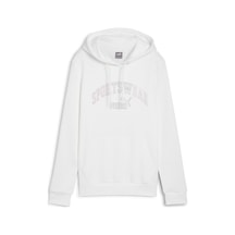 Puma Ess+ Logo Lab Fl Sweatshirt Beyaz 68298702 Kadın 001
