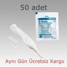 Nulife U-Drain Prezervatif Sonda 1 Kutu - 50 Adet
