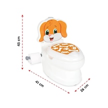 Oyuncak Işıklı Ve Müzikli Eğitici Köpek Klozet
