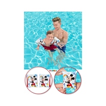 Mickey Mouse Figürlü Deniz Havuz Çocuk Yüzücü Kolluk - 3 - 6 Yaş Arası - 23 Cm X 15 Cm Çok Renkli