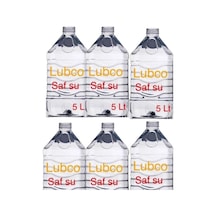 Lubco Destile Gümüş Suyuna Uygun Ütü / Akü / Forklift / Radyatör / Robot Saf Su 6x5 30 L