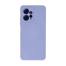 Xiaomi Redmi Note 12 4g Kılıf Nano İçi Kadife Silikon - Lila -